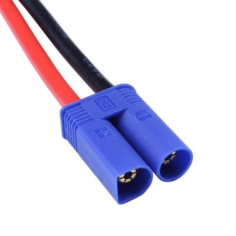 FLY RC 2pcs EC5 Male Connector to 4.0mm Banana Male Plug Lipo Battery Balance Charging Cable 30cm Silicone Wire Charger Cable Adapter for RC Helicopter Vehicle Toys - Image 4
